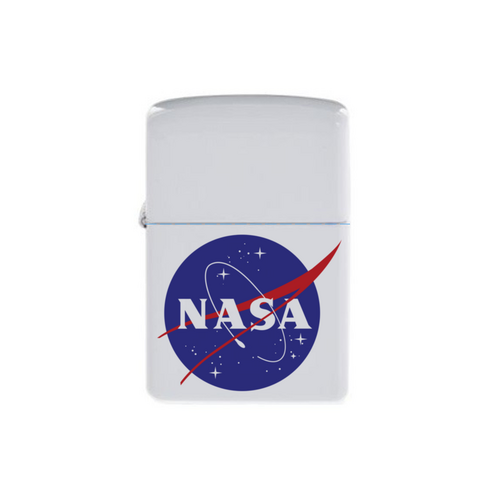 Заказать зажигалки в Москве. Зажигалка NASA  от Jimmy Flash - готовые дизайны и нанесение принтов.
