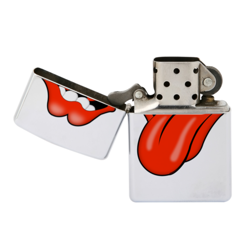 Заказать зажигалки в Москве. Зажигалка The Rolling Stones от Jimmy Flash - готовые дизайны и нанесение принтов.