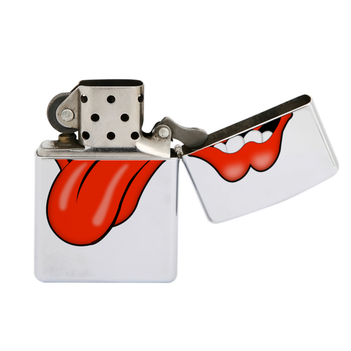 Заказать зажигалки в Москве. Зажигалка The Rolling Stones от Jimmy Flash - готовые дизайны и нанесение принтов.