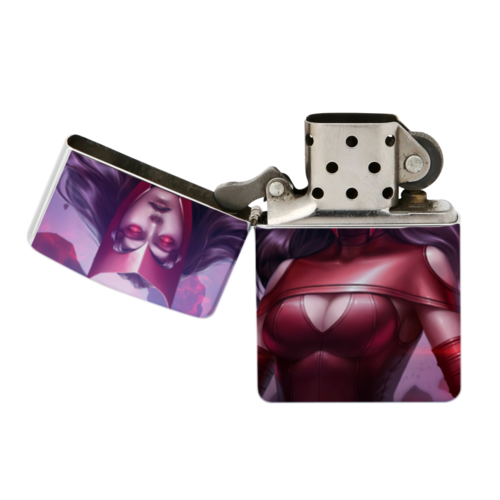Заказать зажигалки в Москве. Зажигалка Алая Ведьма / Scarlet Witch от Jimmy Flash - готовые дизайны и нанесение принтов.