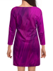 Заказать платье в Москве. Платье с рукавами Фиолетовый от THE_NISE  - готовые дизайны и нанесение принтов.