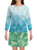 Заказать платье в Москве. Платье с рукавами URAL Polygonal от YAAY - готовые дизайны и нанесение принтов.