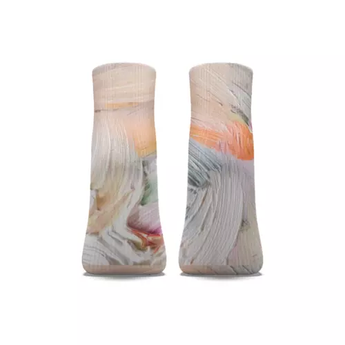 Заказать носки в Москве. Носки длинные Штрихи к дизайну от Ekaterina Ulyanova - готовые дизайны и нанесение принтов.