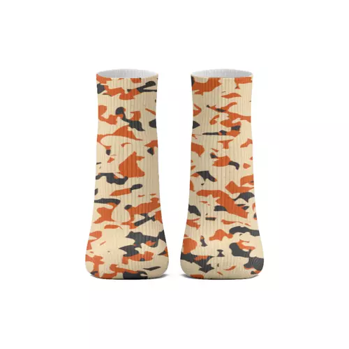 Заказать носки в Москве. Носки длинные Камуфляж от oneredfoxstore@gmail.com - готовые дизайны и нанесение принтов.