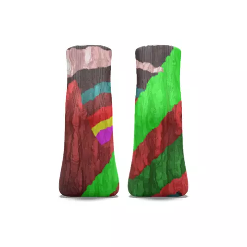 Заказать носки в Москве. Носки длинные По мотивам супрематизма от Alexey Evsyunin - готовые дизайны и нанесение принтов.