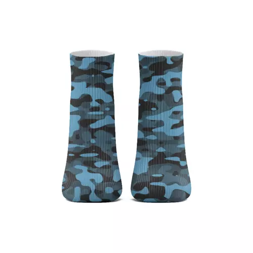 Заказать носки в Москве. Носки длинные Камуфляж от oneredfoxstore@gmail.com - готовые дизайны и нанесение принтов.