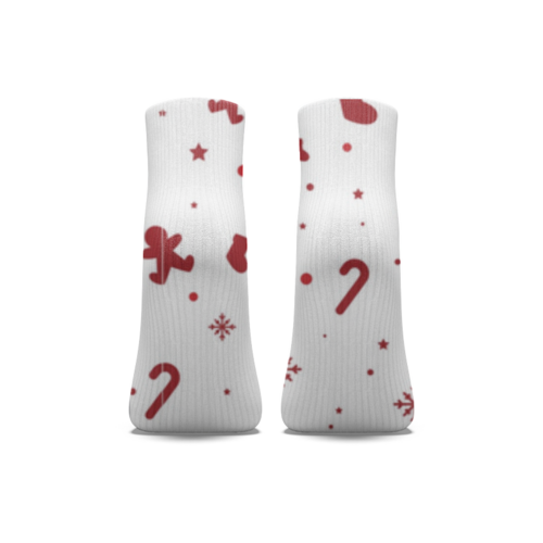 Заказать носки в Москве. Носки длинные Рождество от YellowCloverShop - готовые дизайны и нанесение принтов.