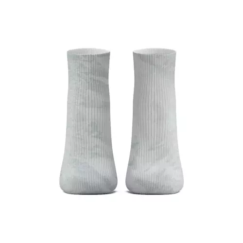 Заказать носки в Москве. Носки длинные Морозный узор от Anstey  - готовые дизайны и нанесение принтов.