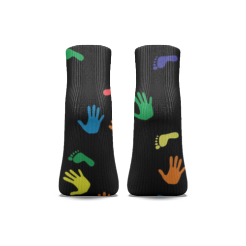 Заказать носки в Москве. Носки длинные Следы от YellowCloverShop - готовые дизайны и нанесение принтов.