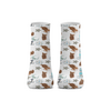 Заказать носки в Москве. Носки длинные морской корги от juliafast77 - готовые дизайны и нанесение принтов.