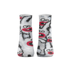 Заказать носки в Москве. Носки длинные Безумные зайцы от d_ari.design@mail.ru - готовые дизайны и нанесение принтов.
