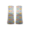 Заказать носки в Москве. Носки длинные Разноцветные сердечки от axenova-n@yandex.ru - готовые дизайны и нанесение принтов.