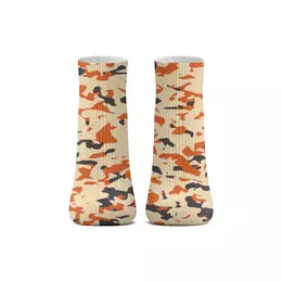 Заказать носки в Москве. Носки длинные Камуфляж от oneredfoxstore@gmail.com - готовые дизайны и нанесение принтов.
