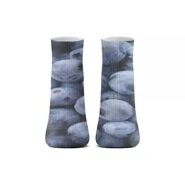 Заказать носки в Москве. Носки длинные Ягодное настроение от Ekaterina Ulyanova - готовые дизайны и нанесение принтов.