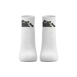 Заказать носки в Москве. Носки длинные Носки с котиком Кузя от taedidi123@gmail.com - готовые дизайны и нанесение принтов.