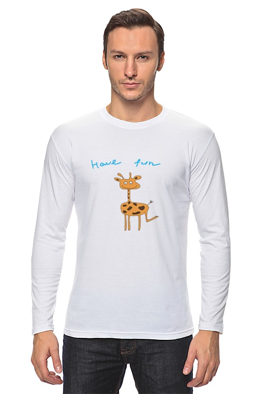 Printio Лонгслив Жираф