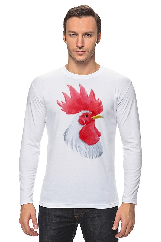 Printio Лонгслив Mr. white rooster printio сумка mr black rooster