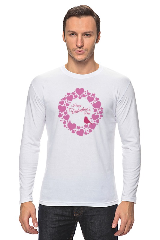 Printio Лонгслив Valentine t-shirt 2
