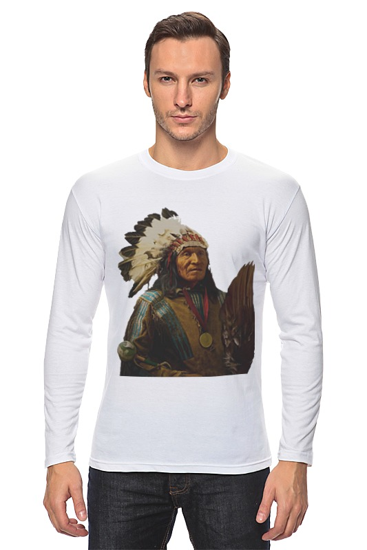 Printio Лонгслив Native american printio футболка классическая native american