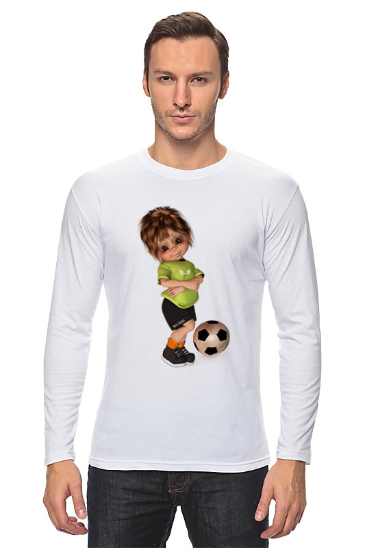 Printio Лонгслив Футболист