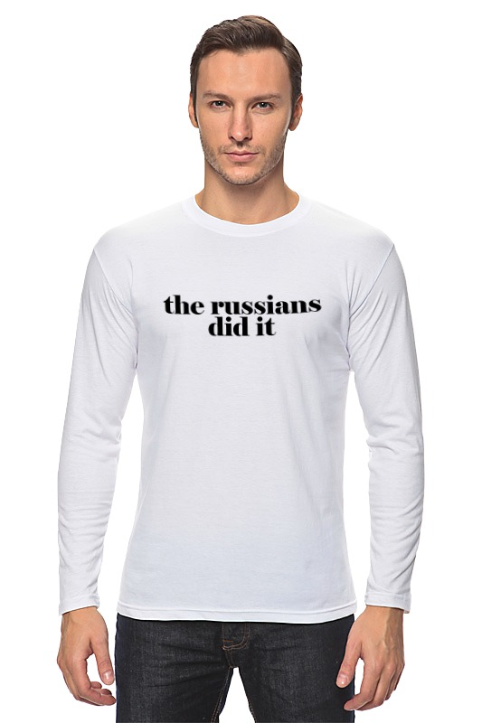 Printio Лонгслив The russians did it printio детская футболка классическая унисекс the russians did it
