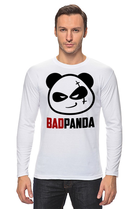 Printio Лонгслив Bad panda цена и фото