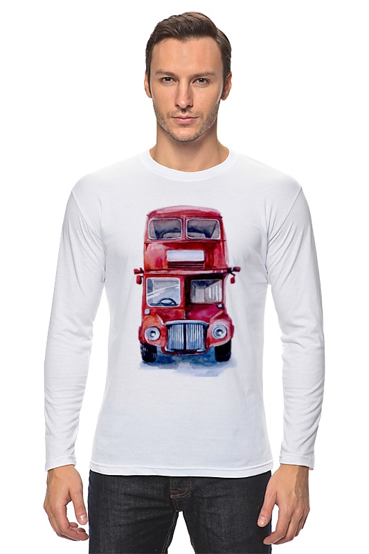Printio Лонгслив London bus конструктор автобус cobi london bus