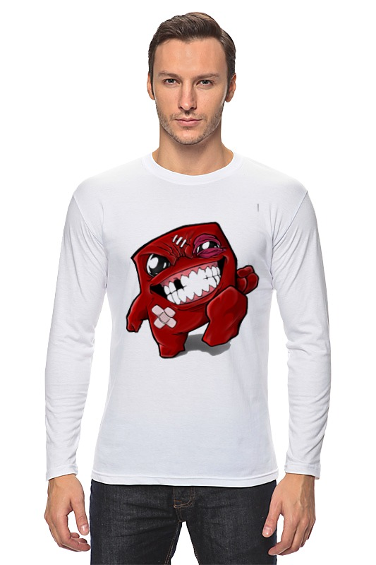 Printio Лонгслив Super meat boy printio майка классическая super meat boy