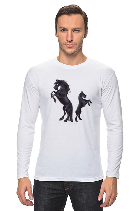 Printio Лонгслив Фелл-пони/ризеншнауцер женская футболка собака порода корги 2xl белый