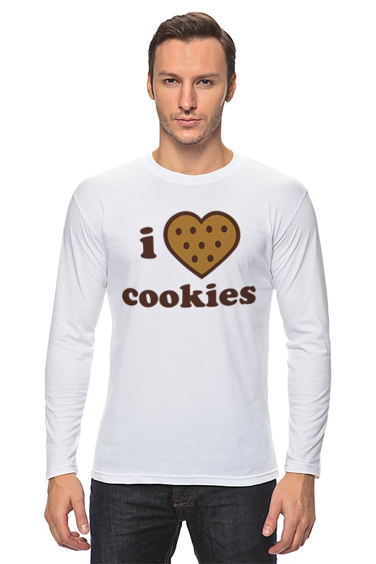 Printio Лонгслив I love cookies printio лонгслив i love dresden