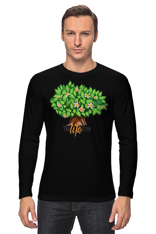 Printio Лонгслив Icalistini the life tree дерево жизни printio футболка wearcraft premium slim fit icalistini the life tree дерево жизни