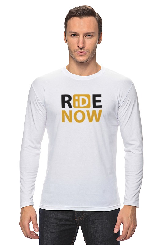 Printio Лонгслив Ride-now printio лонгслив ride now для любителей активных видов спорта