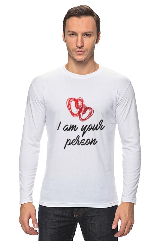 Printio Лонгслив I am your person printio футболка wearcraft premium i am your person