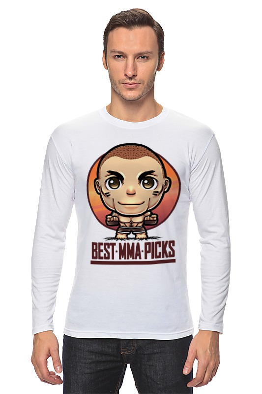 Printio Лонгслив Best mma picks printio футболка wearcraft premium best mma picks