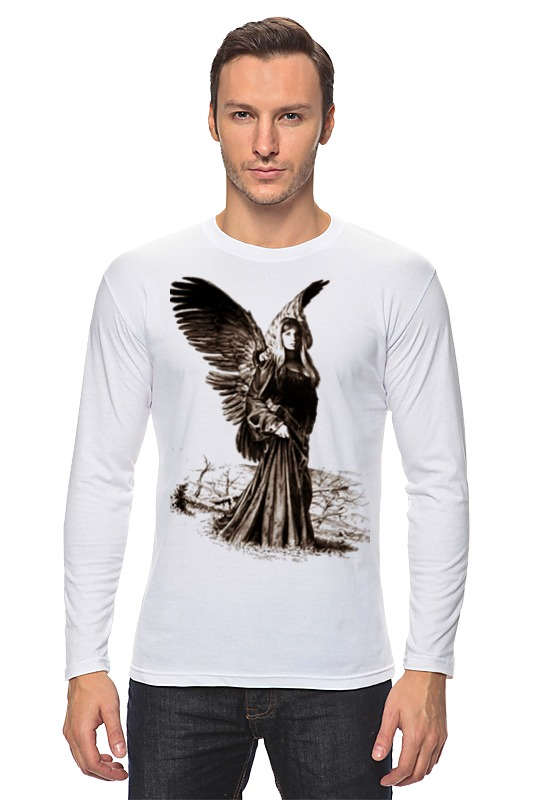 Printio Лонгслив Прекрасный ангел printio футболка классическая прекрасный ангел