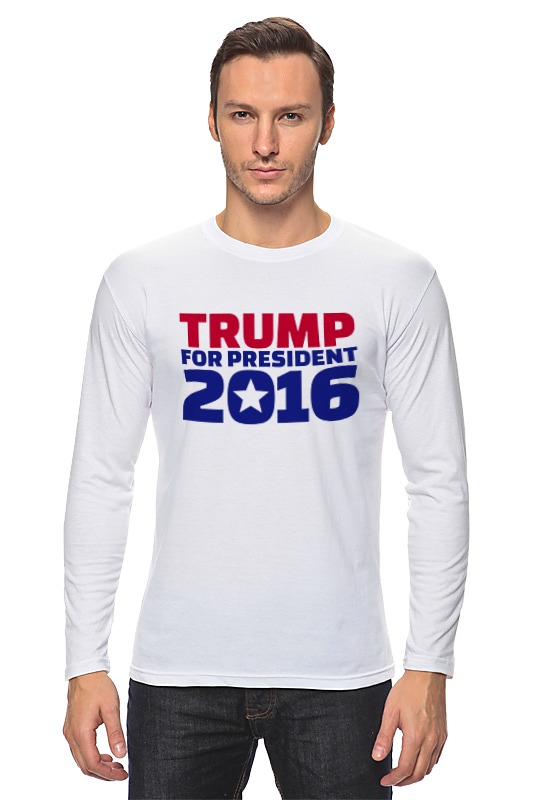 Printio Лонгслив Trump for president printio футболка классическая trump for president