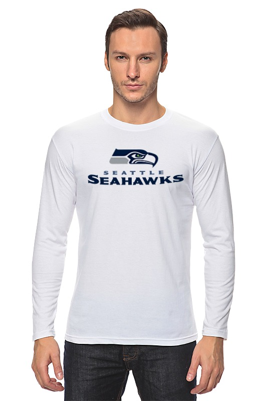 printio футболка классическая seattle seahawks Printio Лонгслив Seattle seahawks
