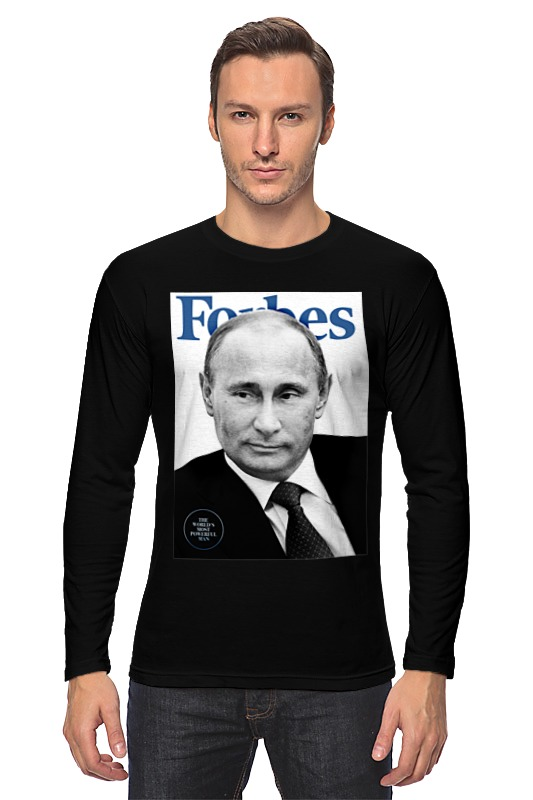 Printio Лонгслив Putin forbes цена и фото
