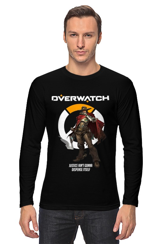 Printio Лонгслив Overwatch. маккри printio футболка классическая overwatch маккри