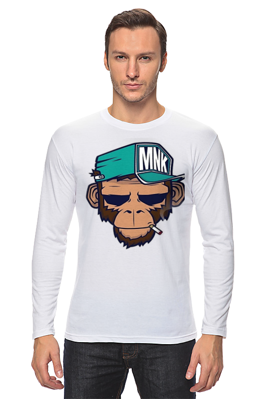 Printio Лонгслив Mnk design. original design printio футболка wearcraft premium mnk design original design