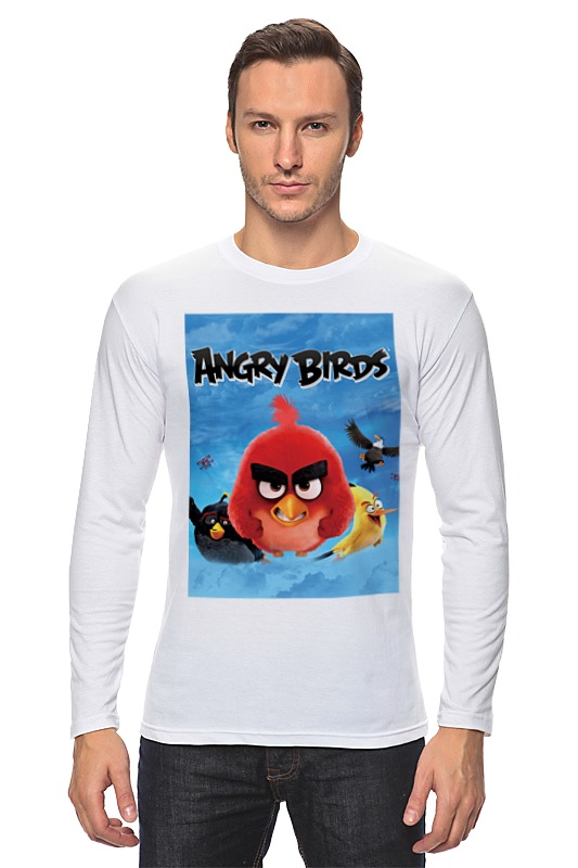 Printio Лонгслив Engry birds 2016 printio футболка wearcraft premium slim fit engry birds 2016