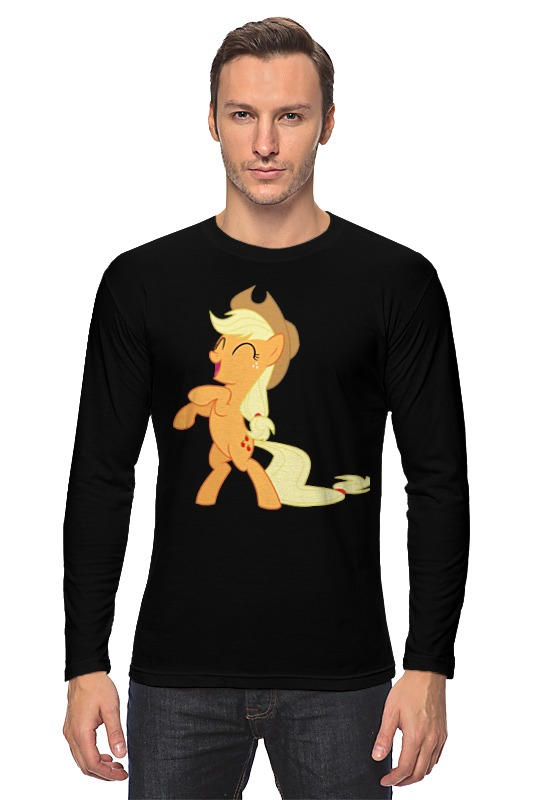 Printio Лонгслив Applejack fun printio футболка классическая applejack fun