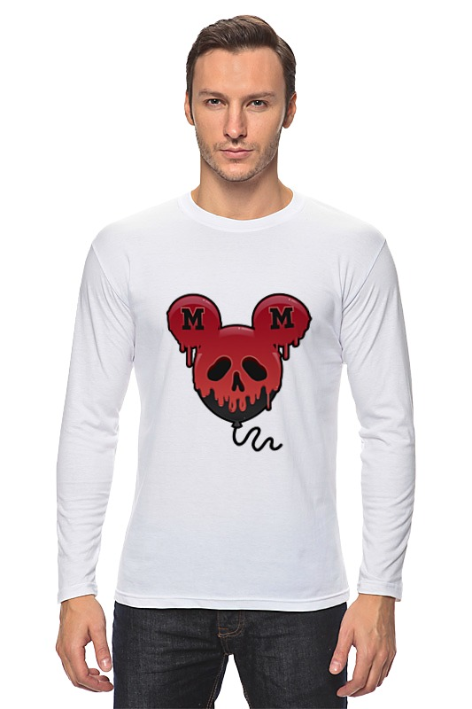 Printio Лонгслив Skull - 27