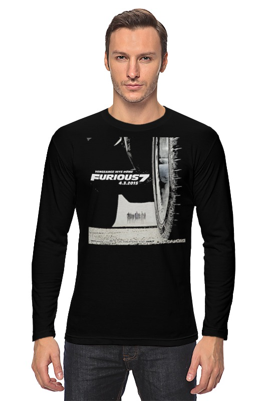 Printio Лонгслив Fast & furious / форсаж