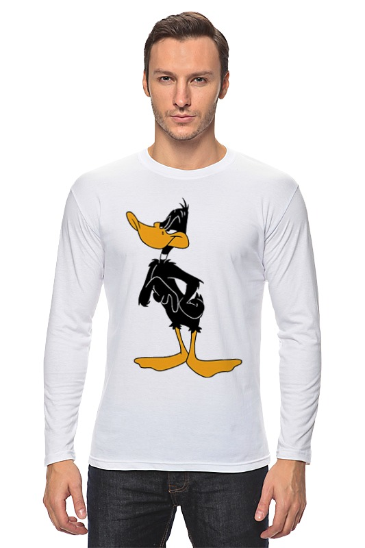 Printio Лонгслив Daffy duck даффи нероли хочу родиться крик души м даффи