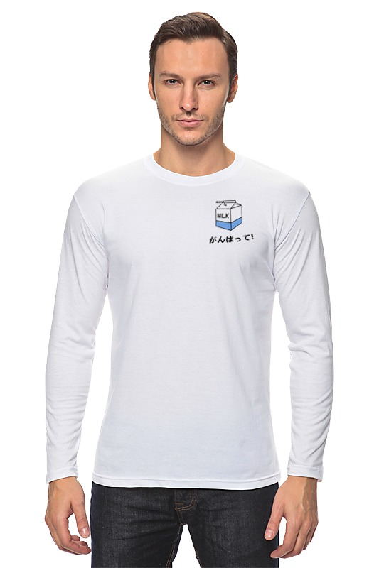 Printio Лонгслив Молоко