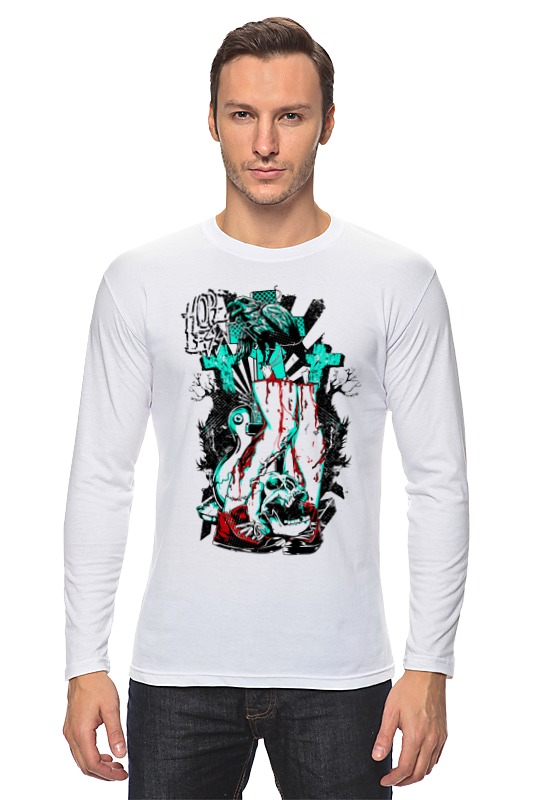 Printio Лонгслив Абстракция