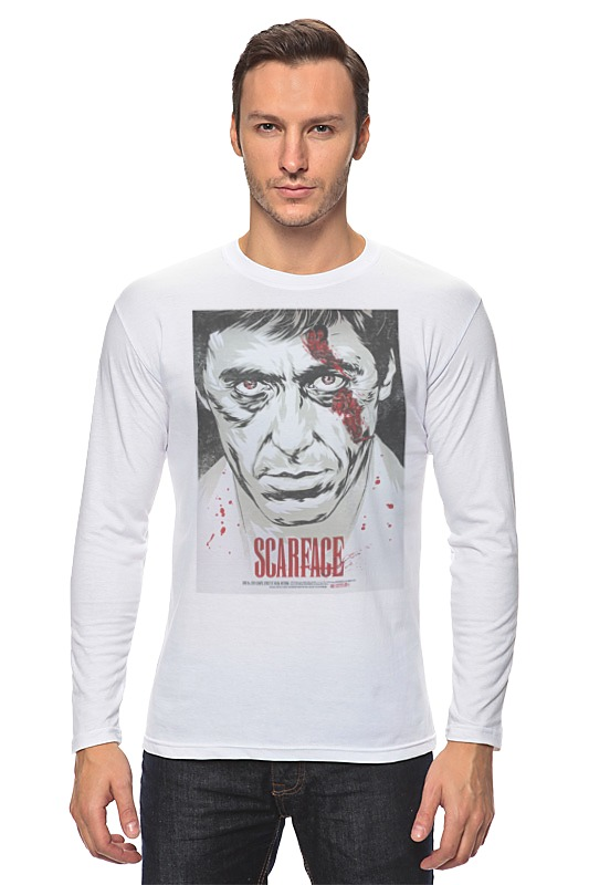 Printio Лонгслив Al pacino / ал пачино printio толстовка wearcraft premium унисекс al pacino ал пачино