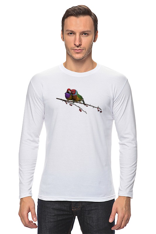 Printio Лонгслив Попугайчики-неразлучники printio футболка классическая попугайчики неразлучники