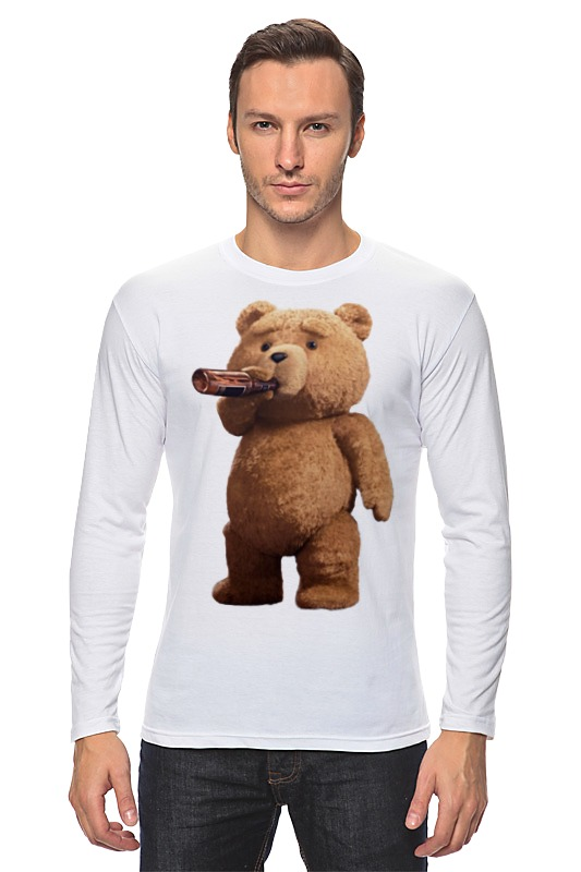 Printio Лонгслив Мишка тэд